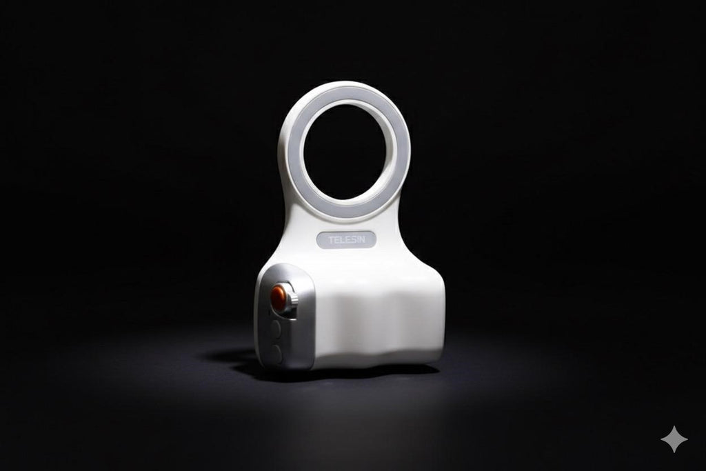 TELESIN Fun Shot Poignée Photo Magnétique pour Smartphone