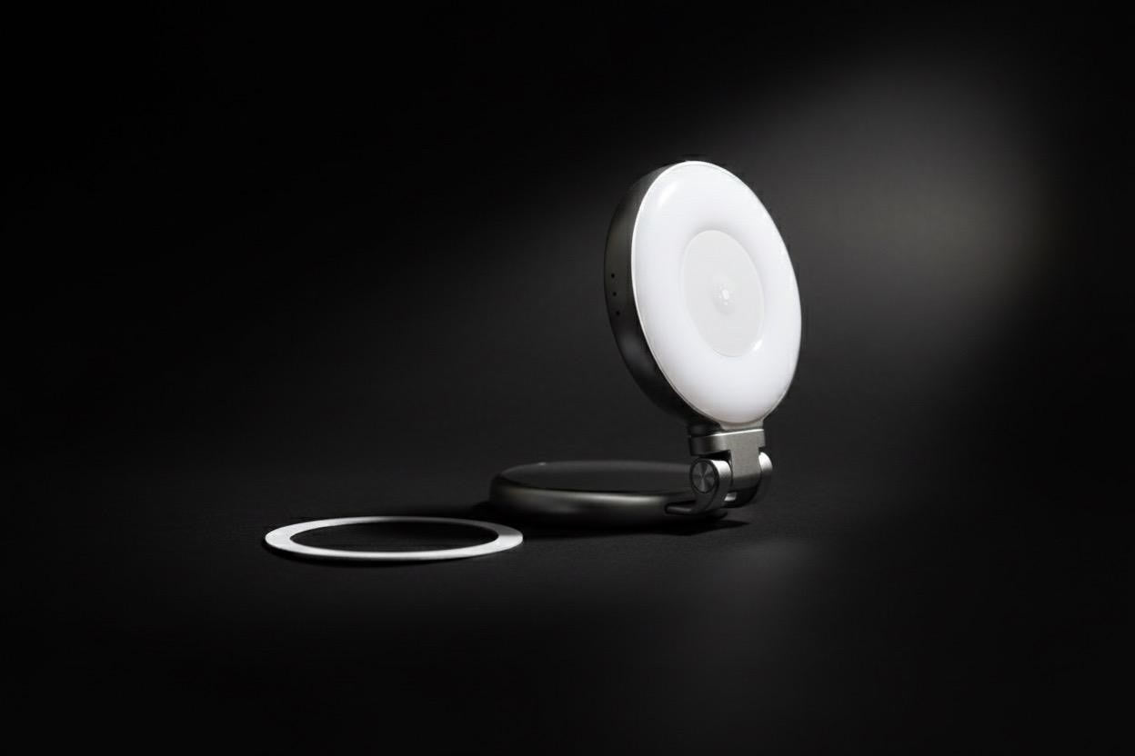 Pack Lampe selfie magnétique + Poignée Photo Magnétique