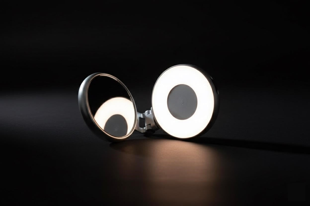 Pack Lampe selfie magnétique + Poignée Photo Magnétique